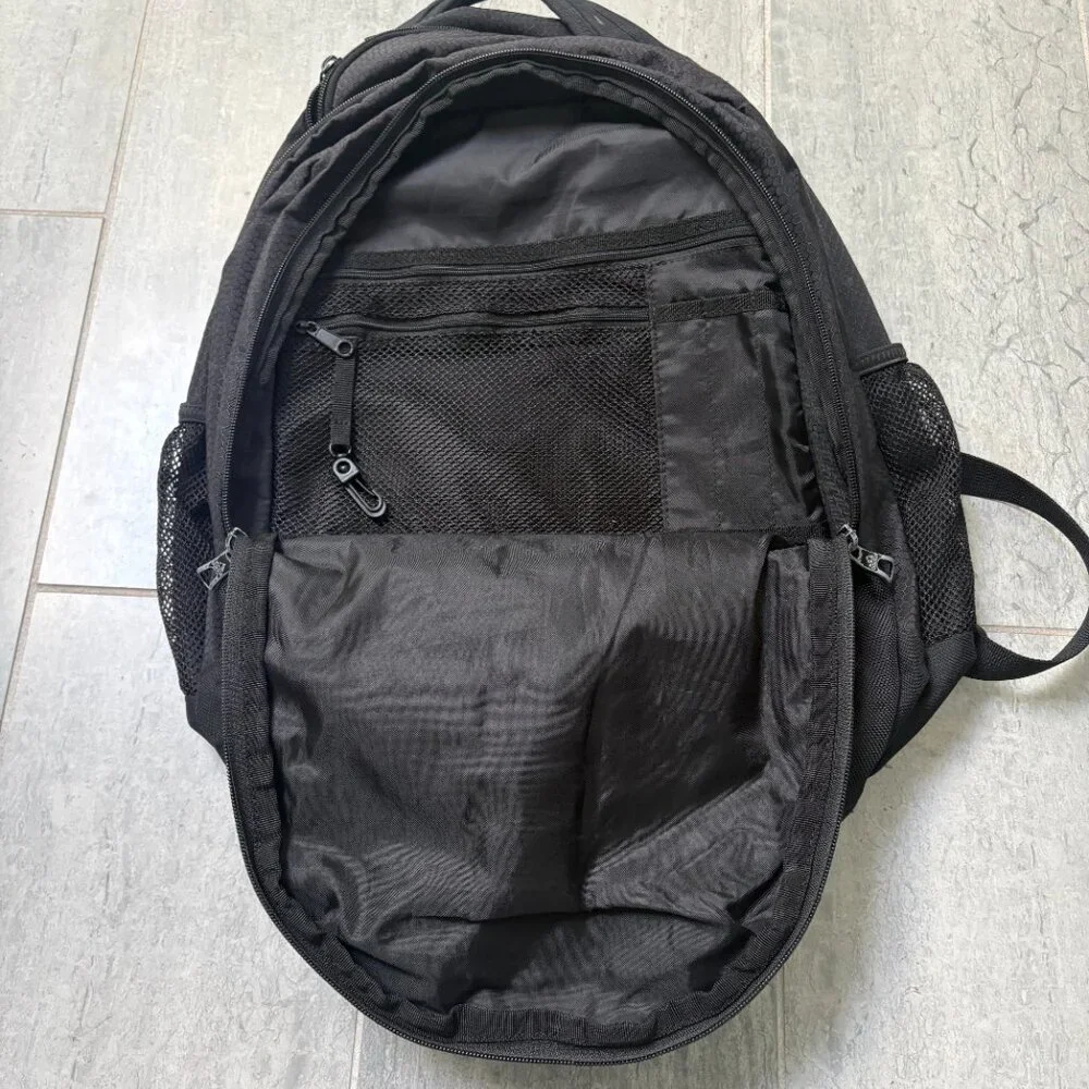 Adidas Unisex Backpack Lots of Pockets Computer Storage Black OS